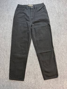 Vintage 90s Jones Jeans Women’s Size 8 Black High Rise Straight Leg Jeans